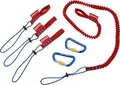 Produktbild: KNIPEX - Tool adapter strap with carabiner set - 6 Stücke (00 50 04 T BK)