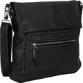 Produktbild: Bag Street Damentasche Umhängetasche Handtasche Schultertasche T0103 SCHWARZ
