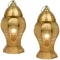 Produktbild: 2er Set Orientalische Deko Tischlampe Nachttischlampe Lampe Leuchte Tischleuchte