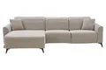 Produktbild: Ecksofa Polstergarnitur elektrische Reclinerfunktion Beige Webstoff 280 x 167 cm