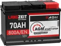 Produktbild: AGM Batterie 70Ah 12V Autobatterie Start Stop