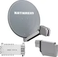Produktbild: Kathrein CAS 80 Sat-Antenne Graphit (gr) multifeedfähig - 12 Teilnehmer