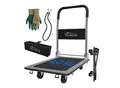 Produktbild: TroniTechnik® Transportwagen Plattformwagen klappbar, 150 kg Tragkraft mit Antirutschbeschichtung, Halterung, Griffpolster