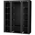 Produktbild: Songmics Kleiderschrank Stoffschrank 150 cm x 45 cm x 175 cm Schwarz