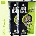 Produktbild: Just Taste Bio Edamame Spaghetti | 2x 250 g | Gemüse, Pasta, Nudeln | vegan