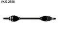 Produktbild: SKF Antriebswelle VKJC 2928 M18x1.5 für SUZUKI ALTO 7 GF AMF310 GFC31S