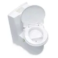 Produktbild: Thetford Trockentrenntoilette, Kunststoff, Kompakt, Weiß, 60,3 x 41,7 x 75 cm, 7,5L Urintank/7L Kottank, 8 kg, mit elektrischer Füllstandsanzeige