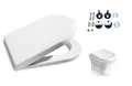 Produktbild: Ramm Toilettensitz kompatibel mit Roca Nexo Soft Close, antibakteriellem Duroplast, Quick-Release-Funktion