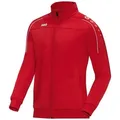 Produktbild: Jako Sweatjacke JAKO Classico Polyesterjacke Präsentationsjacken Polyester rot 3XL