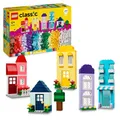 Produktbild: LEGO Classic Kreative Häuser, Bausteine-Set für Kinder, Konstruktionsspielzeug mit 850 Steinen, Haus-Bauen-Spielzeug mit Zubehör, Geschenk für Jungen und Mädchen ab 4 Jahren 11035