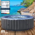 Produktbild: Whirlpool MSpa BERGEN 6 Personen aufblasbar Pool Wellness Massage Spa Ø204x70cm