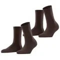 Produktbild: Esprit Socken Esprit Uni 2-Pack Damen aus elastischem Material (2-Paar) aus elastischem Material braun 39-42