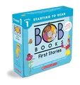 Produktbild: Bob Books - First Stories Box Set Decodable Phonics Books, Ages 4 and Up, Kindergarten (Stage 1: Starting to Read)