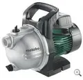 Produktbild: Metabo Gartenpumpe P 4000 G | 1100W | 4000 l/h | max. 46 m Förderhöhe | Edelstahlwelle | Grundwasserpumpe | grün