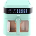 Produktbild: DMS® 7L Heißluftfritteuse Fritteuse Heißluft Airfryer Digitale Edelstahl XXL - Türkis