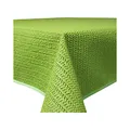Produktbild: Gartentischdecke Outdoor rechteckig wetterfest wasserabweisend rutschfest abwischbar PVC Weichschaum Tischdecke für Garten, Balkon, Terrasse und Camping (Grün, 110 x 140 cm)