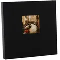 Produktbild: Bella Vista 25x25 cm schwarz, 60 weiße Seiten, Buchalbum