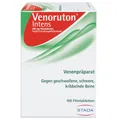 Produktbild: VENORUTON Intens zur Behandlung von Veneninsuffizienz: Gegen geschwollene, schwere, kribbelnde Beine. Arzneimittel mit gewebsentwässender Wirkung. 500 mg Oxerutin pro Filmtablette. 100 Tabletten