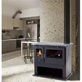 Produktbild: Holzherd 10.5kW Küchenofen mit Herdplatte Backfach Heizofen Holzofen 56309 - Schwarz