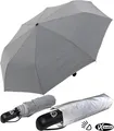 Produktbild: iX-brella Regenschirm voll reflektierend Damen Herren Taschenschirm Automatik