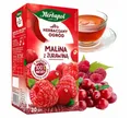 Produktbild: Herbapol Himbeere Cranberry Tee 20 Teebeutel - Früchtetee Kräutertee Mischung