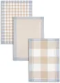 Produktbild: Geschirrtücher Geschirrtuch Küchentücher Halbleinen Kracht 50x70 Karo 3er Pack