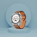 Produktbild: Huawei Watch GT 4 46mm Edelstahl - Lederarmband Braun | NEU | HÄNDLER