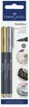 Produktbild: 2 FABER-CASTELL Metallics Marker, 2er Blisterkarte