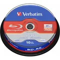 Produktbild: Verbatim BD-RE 25 GB 10er Spindel (43694)