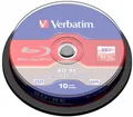 Produktbild: Verbatim Blu-ray-Rohling 10 Verbatim Rohlinge Blu-ray BD-RE 25GB 2x Spindel