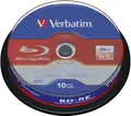 Produktbild: Verbatim 43694 Blu-ray BD-RE Rohling 25GB 10 St. Spindel