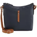 Produktbild: TOM TAILOR Damen TTNOVARA M Umhängetasche mit Außenfach, blau, Uni, Gr. ONESIZE