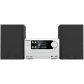 Produktbild: KENWOOD M-725DAB-S - Micro HiFi-System mit DAB+, CD, USB, Bluetooth und TFT-Display, Frosted Aluminum