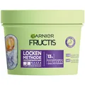 Produktbild: Garnier Feuchtigkeitsauffüllende Haarmaske für alle Arten von Locken, Repariert & revitalisiert, Mit Hyaluron und Shea-Fettsäuren, Vegan, Ohne Silikone, Fructis Locken Methode, 1 x 370 ml