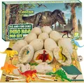 Produktbild: Joozmui Dino Ausgrabungsset Kinder Ei Dinosaurier Spielzeug Figuren Geschenk