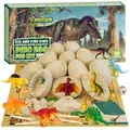 Produktbild: Dinosaurier Ausgrabungsset mit 12 Eiern und Spielmatte für kleine Entdecker