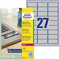 Produktbild: AVERY Zweckform Typenschildetiketten L6011-20 Selbsthaftend DIN A4 Silber 63,5 x 29,6 mm 20 Blatt à 27 Etiketten