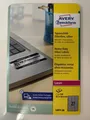 Produktbild: AVERY Zweckform Typenschild Etiketten 63,5 x 29,6mm silber 540 Etiketten