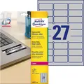 Produktbild: AVERY Zweckform L6011-20 Typenschild Folienetiketten (63,5x29,6 mm auf DIN A4, e
