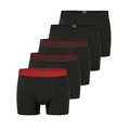 Produktbild: Schiesser Unterwäsche Boxershorts 95/5 Organic Cotton Webgummibund mehrfarbig schwarz Herren - 5 Stück, Größe: 8