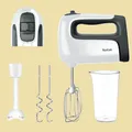 Produktbild: Tefal Handmixer / Handrührgerät Prep Mix+ HT4611 inkl. Mixstab + Mixbecher 500 W
