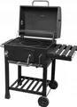 Produktbild: ACTIVA Grill Gusseisen Grillwagen Angular Schwarz Holzkohlegrill 103x64,5x104cm