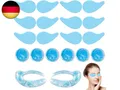 Produktbild: 20 Stück Kühlpads Augen, Augenkühlpad, Wiederverwendbare Augenpads, Warm- und Ka