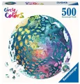 Produktbild: Puzzle 500 elementów, koło. Paleta kolorów. Ocean
