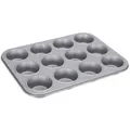 Produktbild: Städter Muffin Backform, Metall, Grau, 35 cm