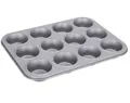 Produktbild: STÄDTER Backform Muffin Backform, Metall, Grau, 35 cm