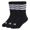 Produktbild: adidas Unisex Kinder 3Stripes Cushioned Sportswear Crew Socks 3 Pair Pack, black/white/white, 5-6 Years