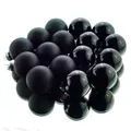 Produktbild: Kaemingk Christbaum-Mini-Kugeln Black schwarz Ø 3,5 cm aus Glas - 16er Set
