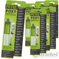 Produktbild: 6x 98425 PETEC POXY 24ML 2K 2 KOMPONENTEN-KLEBSTOFF KLEBER TRANSPARENT UNIVERSAL