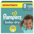 Produktbild: Pampers® Windeln Baby Dry Größe 8 120ST für Kids und Teens (4-12 Jahre) 8006540785188